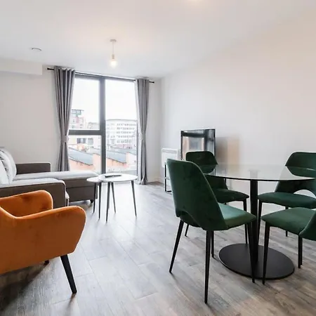 Apartament Contemporary 1 Bed Birmingham